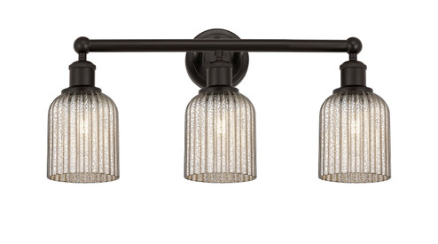 Edison Three Light Bath Vanity in Oil Rubbed Bronze (405|6163WOBG5595ME)