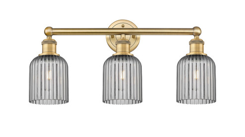 Edison Three Light Bath Vanity in Brushed Brass (405|6163WBBG5595SM)