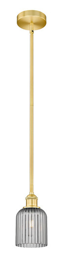 Edison One Light Mini Pendant in Satin Gold (405|6161SSGG5595SM)