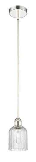 Edison One Light Mini Pendant in Polished Nickel (405|6161SPNG5595SDY)