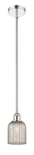 Edison One Light Mini Pendant in Polished Chrome (405|6161SPCG5595ME)