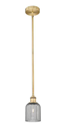 Edison One Light Mini Pendant in Brushed Brass (405|6161SBBG5595SM)
