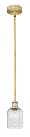 Edison One Light Mini Pendant in Brushed Brass (405|6161SBBG5595SDY)