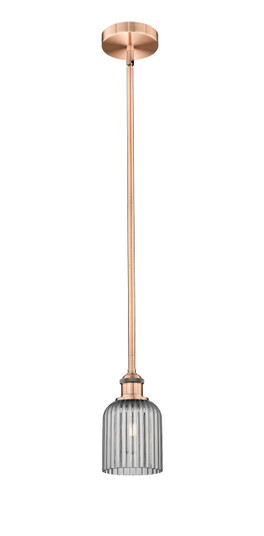 Edison One Light Mini Pendant in Antique Copper (405|6161SACG5595SM)