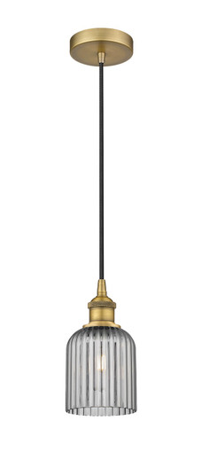 Edison One Light Mini Pendant in Brushed Brass (405|6161PBBG5595SM)