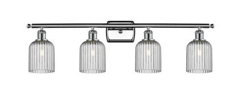 Ballston Four Light Bath Vanity in Polished Chrome (405|5164WPCG5595SM)