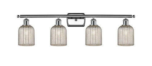 Ballston Four Light Bath Vanity in Polished Chrome (405|5164WPCG5595ME)