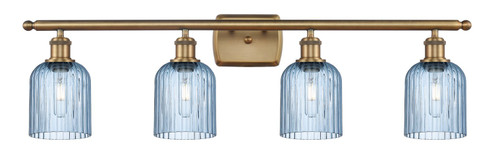 Ballston Four Light Bath Vanity in Brushed Brass (405|5164WBBG5595BL)