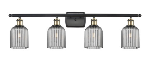 Ballston Four Light Bath Vanity in Black Antique Brass (405|5164WBABG5595SM)