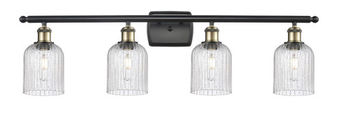 Ballston Four Light Bath Vanity in Black Antique Brass (405|5164WBABG5595SDY)