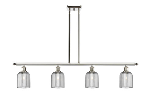 Ballston Four Light Island Pendant in Polished Nickel (405|5164IPNG5595SM)