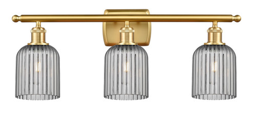 Ballston Three Light Bath Vanity in Satin Gold (405|5163WSGG5595SM)