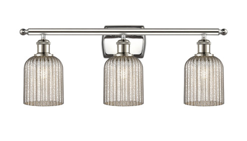 Ballston Three Light Bath Vanity in Polished Nickel (405|5163WPNG5595ME)