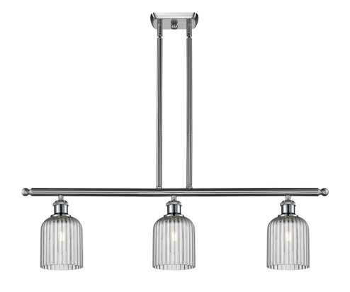 Ballston Three Light Island Pendant in Brushed Satin Nickel (405|5163ISNG5595SM)