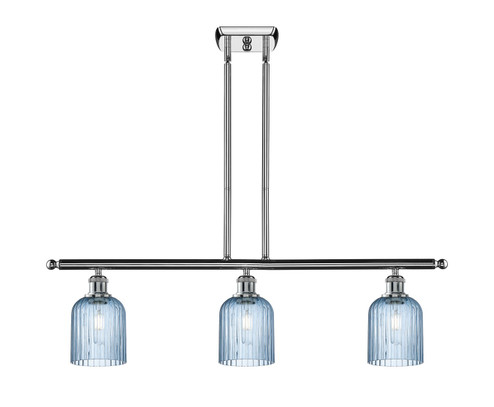 Ballston Three Light Island Pendant in Polished Chrome (405|5163IPCG5595BL)