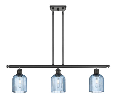 Ballston Three Light Island Pendant in Oil Rubbed Bronze (405|5163IOBG5595BL)