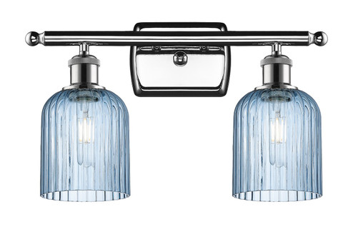 Ballston Two Light Bath Vanity in Polished Chrome (405|5162WPCG5595BL)
