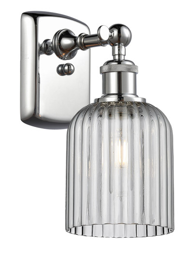 Ballston One Light Wall Sconce in Polished Chrome (405|5161WPCG5595SM)