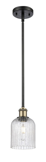 Ballston One Light Mini Pendant in Black Antique Brass (405|5161SBABG5595SDY)