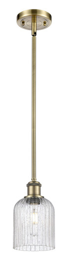 Ballston One Light Mini Pendant in Antique Brass (405|5161SABG5595SDY)