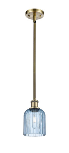 Ballston One Light Mini Pendant in Antique Brass (405|5161SABG5595BL)