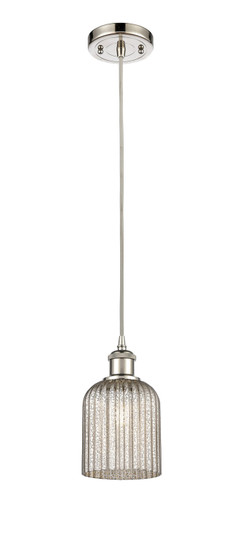 Ballston One Light Mini Pendant in Polished Nickel (405|5161PPNG5595ME)
