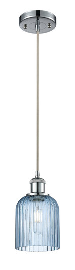 Ballston One Light Mini Pendant in Polished Chrome (405|5161PPCG5595BL)