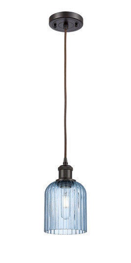 Ballston One Light Mini Pendant in Oil Rubbed Bronze (405|5161POBG5595BL)