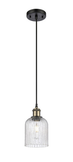 Ballston One Light Mini Pendant in Black Antique Brass (405|5161PBABG5595SDY)