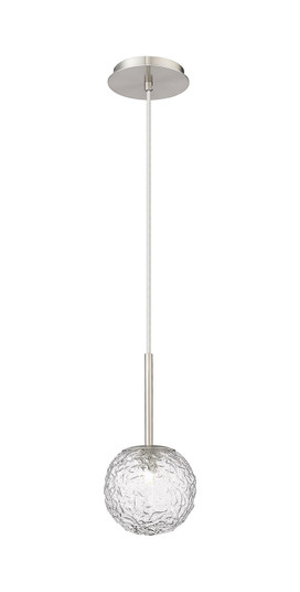 Downtown Urban One Light Mini Pendant in Brushed Satin Nickel (405|3201PSNG3206CLSN)