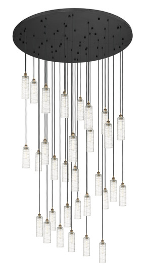 Downtown Urban 31 Light Pendant in Brushed Brass (405|160BKB31PBBG43412DE)