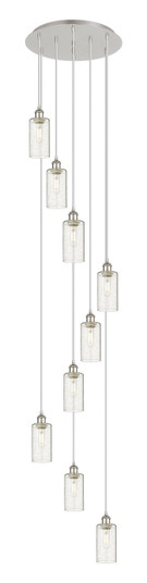 Downtown Urban Nine Light Pendant in Polished Nickel (405|119B9PPNG4347SDY)