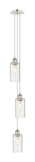 Downtown Urban Three Light Pendant in Polished Nickel (405|103B3PPNG4347SDY)