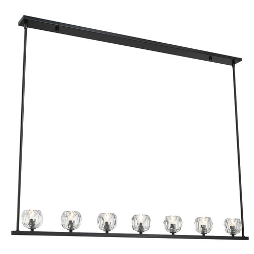 Aragon LED Chandelier in Matte Black (60|ARA10267MK)