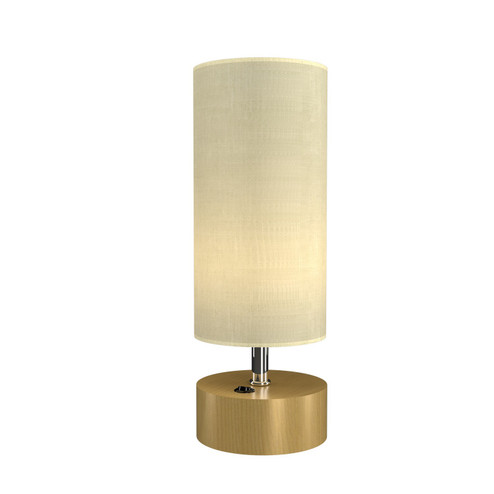 Clean LED Table Lamp in Organic Gold (486|710049)