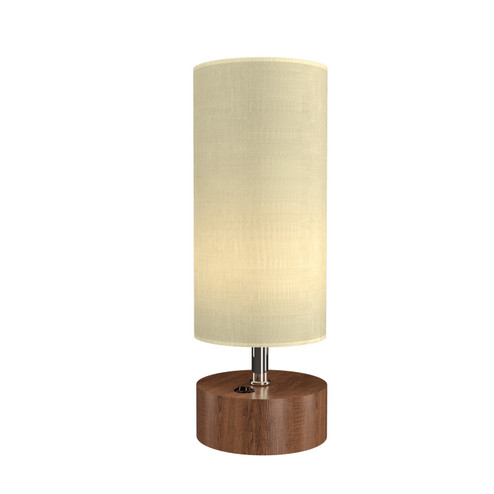Clean One Light Table Lamp in Imbuia (486|710006)