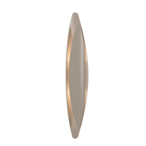 Leaf One Light Wall Lamp in Organic Cappuccino (486|420548)