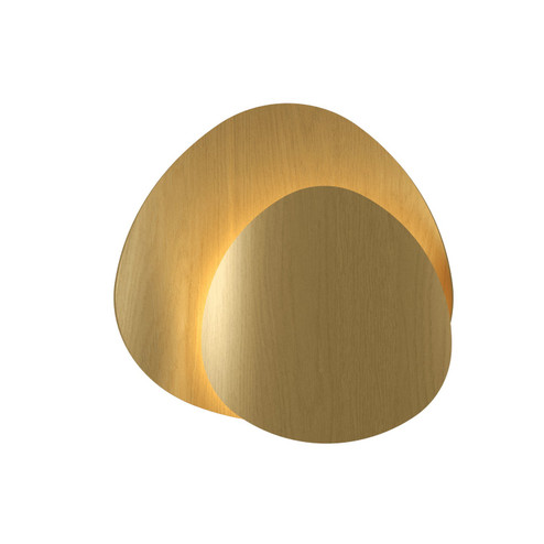Leaf Two Light Wall Lamp in Organic Gold (486|420449)