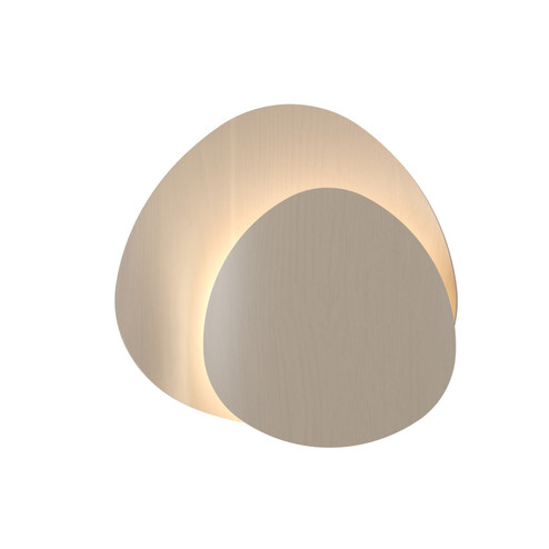 Leaf Two Light Wall Lamp in Organic Cappuccino (486|420448)
