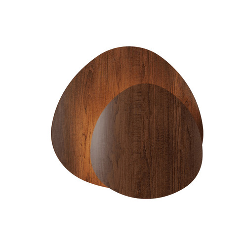 Leaf Two Light Wall Lamp in Imbuia (486|420406)
