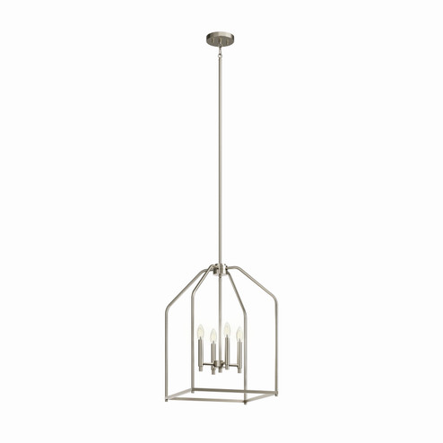 Madden Four Light Foyer Pendant in Brushed Nickel (12|52722NI) Madden Four Light Foyer Pendant in Brushed Nickel (12|52722NI)