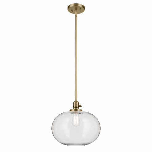 Avery One Light Pendant in Natural Brass (12|43911NBR)