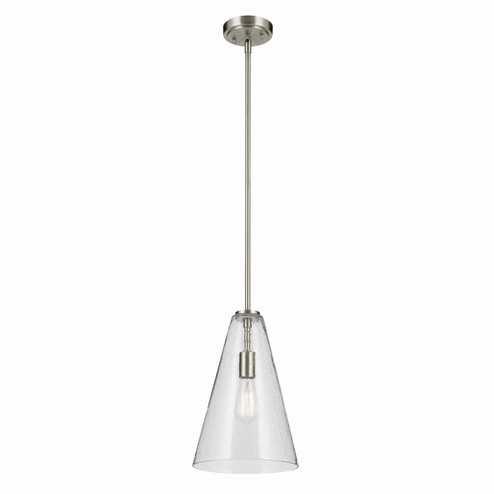 Everly One Light Pendant in Brushed Nickel (12|42199NICS)