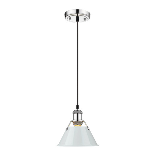 Orwell One Light Mini Pendant in Chrome (62|3306SCHDB)