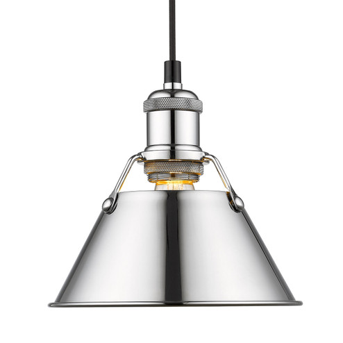 Orwell One Light Mini Pendant in Chrome (62|3306SCHCH)