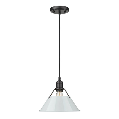 Orwell One Light Pendant in Matte Black (62|3306MBLKDB)