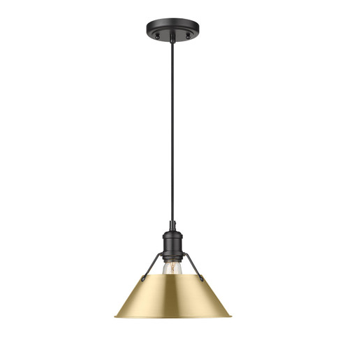 Orwell One Light Pendant in Matte Black (62|3306MBLKBCB)