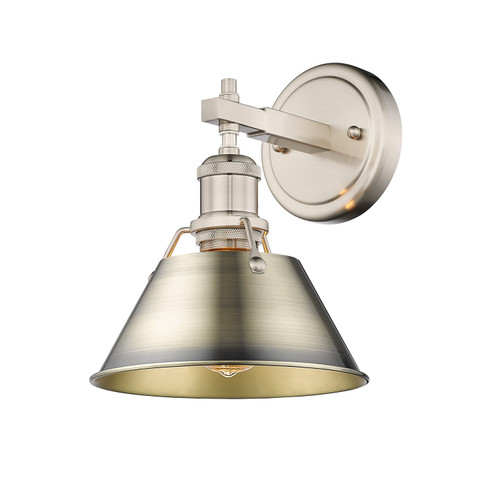 Orwell One Light Bath Vanity in Pewter (62|3306BA1PWAB)