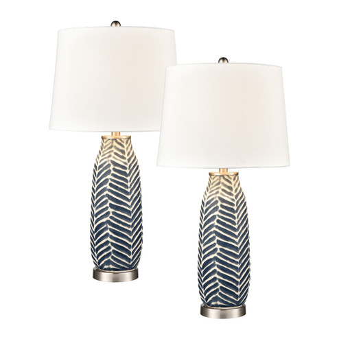 Bynum One Light Table Lamp in Navy (45|S00198035S2)