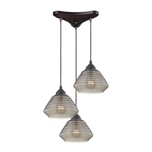 Orbital Three Light Pendant in Oil Rubbed Bronze (45|104343)